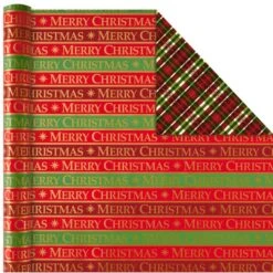 Hallmark Traditional Christmas 4-Pack Reversible Wrapping Paper Rolls, 150 Sq. Ft. 9 Hallmark Traditional Christmas 4-Pack Reversible Wrapping Paper Rolls, 150 Sq. Ft. -Fashion Accessories Store Traditional Christmas 4Pack Reversible Wrapping Paper Rolls 150 sq ft root 5JXW1738 JXW1738 1470 3.jpg Source Image