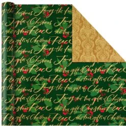 Hallmark Traditional Christmas 4-Pack Reversible Wrapping Paper Rolls, 150 Sq. Ft. 11 Hallmark Traditional Christmas 4-Pack Reversible Wrapping Paper Rolls, 150 Sq. Ft. -Fashion Accessories Store Traditional Christmas 4Pack Reversible Wrapping Paper Rolls 150 sq ft root 5JXW1738 JXW1738 1470 5.jpg Source Image