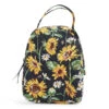 Vera Bradley Lunch Bunch Bag In Sunflowers 2 Vera Bradley Lunch Bunch Bag In Sunflowers -Fashion Accessories Store Vera Bradley Black Sunflower Lunch Bag 3620013063 01