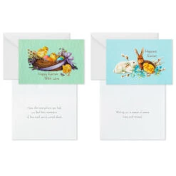 Hallmark Vintage Bunnies And Chicks Boxed Easter Cards, Pack Of 24 12 Hallmark Vintage Bunnies And Chicks Boxed Easter Cards, Pack Of 24 -Fashion Accessories Store Vintage Easter Bunnies Chicks Boxed Easter Cards 5STZ1131 03