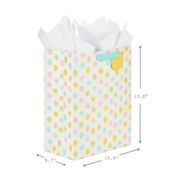 Hallmark 13" Welcome Baby 3-Pack Assorted Gift Bags With Tissue -Fashion Accessories Store Welcome Baby 3Pack Assorted Large Gift Bags Tissue 5EGB6421 03