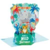 Hallmark Wild Animal Party Boxed Pop-Up Birthday Cards, Pack Of 8 -Fashion Accessories Store Wild Animal Party PopUp Boxed Birthday Cards 5STZ1174 01