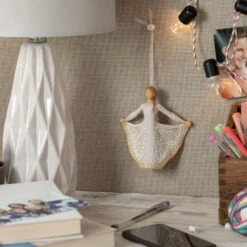 Willow Tree Butterfly Ornament, 4.75" -Fashion Accessories Store Willow Tree Butterfly Girl Figurine Ornament 27924 03