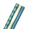 Hallmark Winter Glow 3-Pack Christmas Wrapping Paper Assortment, 80 Sq. Ft. -Fashion Accessories Store Winter Glow Christmas Wrapping Paper Assortment 5JXW1060 01
