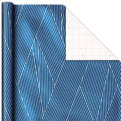 Hallmark Winter Glow 3-Pack Christmas Wrapping Paper Assortment, 80 Sq. Ft. -Fashion Accessories Store Winter Glow Christmas Wrapping Paper Assortment 5JXW1060 06